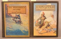 Verne's Mysterious Island + Kidnapped Illust Eds