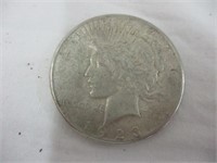 1923 S Peace silver dollar