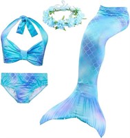 New sealed, Girls Mermaid Tails Swimsuit for