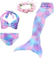 New sealed Girls Mermaid Tails Swimsuit for