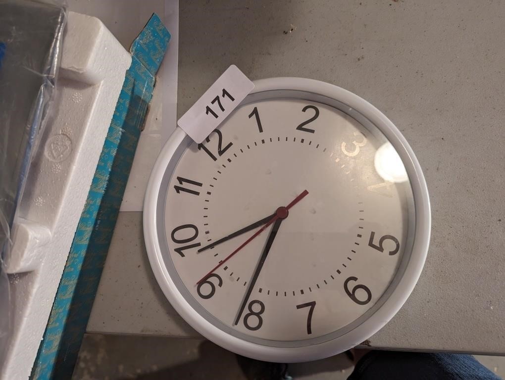 (2) Wall Clocks