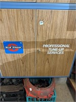 BLUE STREAK CABINET W/NEW & USED PARTS