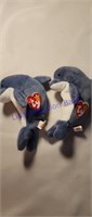 Ty Beanie Baby Echo the Dolphin with Waves error