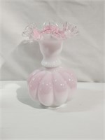 Pink Ruffle Vase