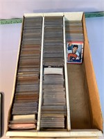 Large lot of hockey cards hard sleeves