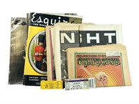 A Collection Of Vintage Magazines/ Newpapers.