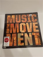 Limited edition music for the move ment vinyl