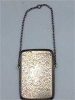 Sterling case with chain