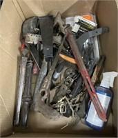 Box of Hand Tools - various