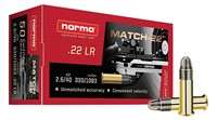 Norma Ammunition 2425076 Dedicated Precision Match