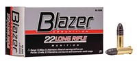 CCI 0021 Blazer High Velocity 22 LR 40 gr 1235 fps