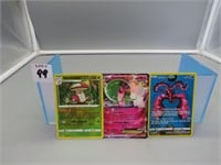 Three Pokemon Cards