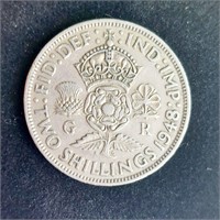 1948 2 Shilling Coin