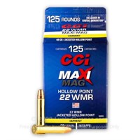 CCI 920CC MaxiMag Rimfire 22 WMR 40 gr Jacketed Ho
