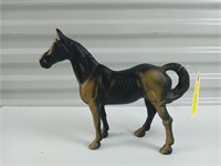 9-1/2 cast iron horse bank