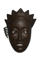 Antique Bronze Theatre Mask