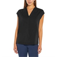 Banana Republic Women's XL V-Neck Pleated Shirt,