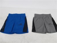 2-Pk Champion Boy's MD Short, Blue and Grey