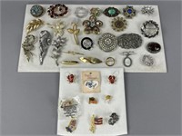 Costume Brooches and Pins