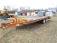 2004 Backhoe Pro 12 Ton T/A Trailer,