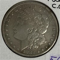 1882 CC Silver Dollar