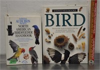 2 bird field guide books