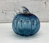 6" Art Glass Pumpkin