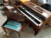 Thomas Organ and bench- organ measures