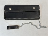 Genuine Top Grain Leather Wallet 9 1/2”