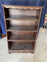 Wood 4 Shelf Bookcase