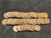 Group of "S" Mint Wheat Pennies