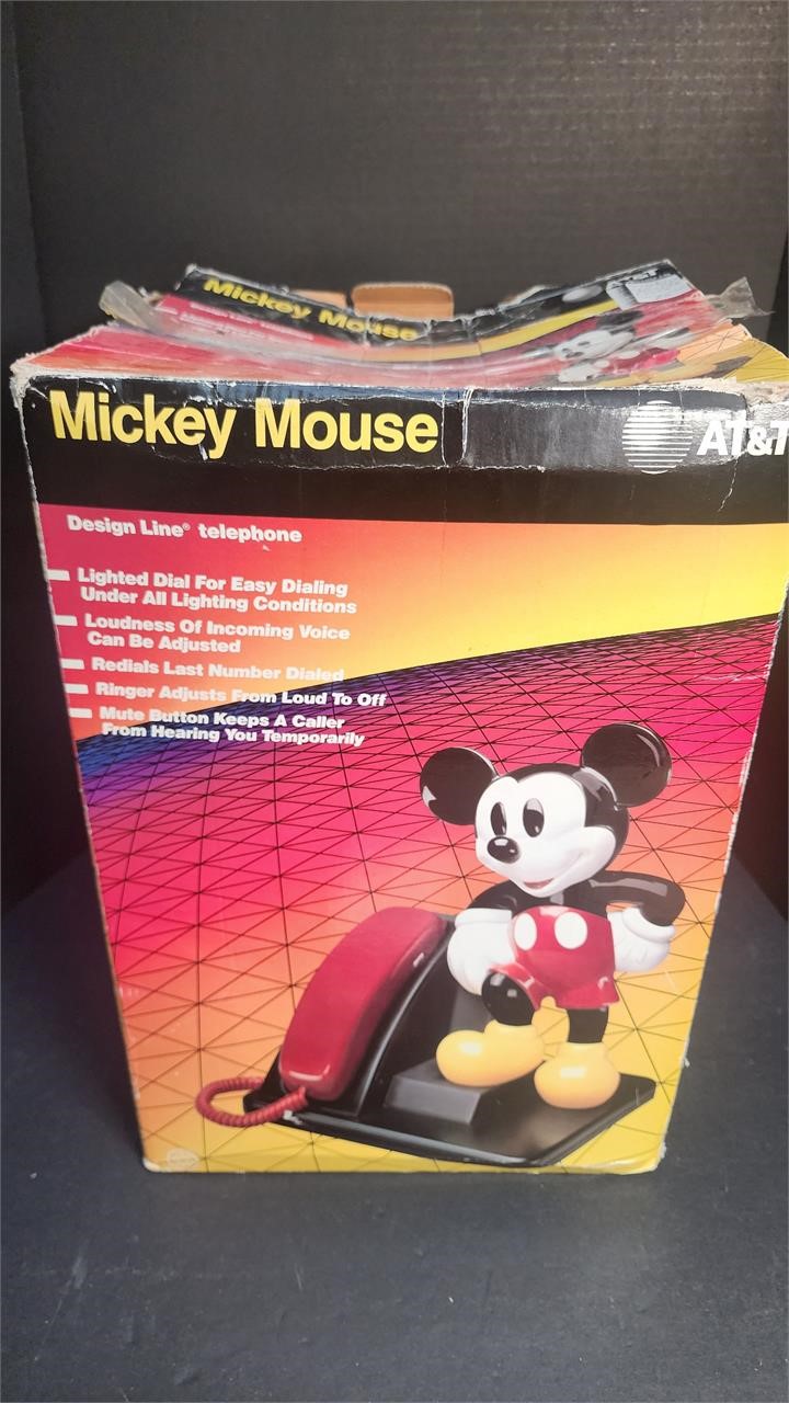 Vintage Mickey Mouse Telephone