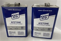 (ZZ) Klean Strip Acetone 1 Gallon Each

Bidding