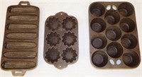 Cast Iron Bread / Corn Stick / Muffin Pans