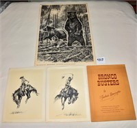 "Bronco Busters" by Frederic Remington