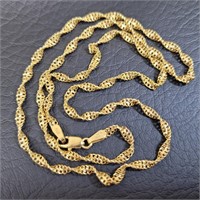 14K Gold 18" Necklace - 5.5 grams