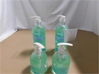 4 HAND SANITIZER BOTTLES