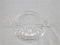 Antique Glass Cheese or Butter Stand/Dish