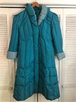 VINTAGE WINDSOR BAY PUFFER TRENCH COAT LARGE