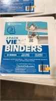 3 inch binders 2 pc lot