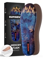 Memory Foam Insoles - Customized Comfort (Men 8 -
