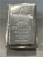 1 Kilo .999 Fine Silver - Patriot Metals