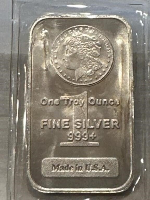 One Troy Ounce Fine Silver