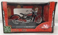 GUITOY DIE CAST 1948 INDIAN CHIEF MOTORCYCLE
