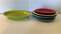 Fiestaware Oval Serving Plates