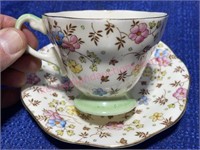 Old Foley England cup-saucer
