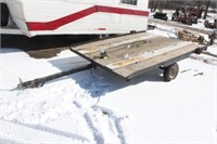 2-place Snowmobile Tilt Trailer