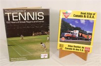 Canada USA Atlas, Encyclopedia of Tennis