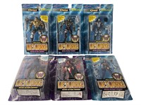 6 McFarlane Wetworks Carded Action Figures