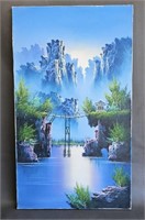 Oil Painting on Canvas -Asian Landscape -unframed
